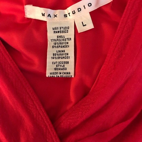 Max Studio Ruffle Cocktail Dress - Picture 4 of 4